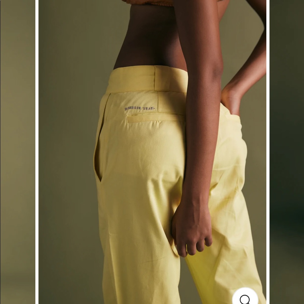AMELIE TEJE CARGOS IN LIMONCELLO AND LAVENDER XXS